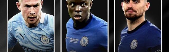 开云体育-欧洲足球先生候选名单：德布劳内、坎特、若日尼奥